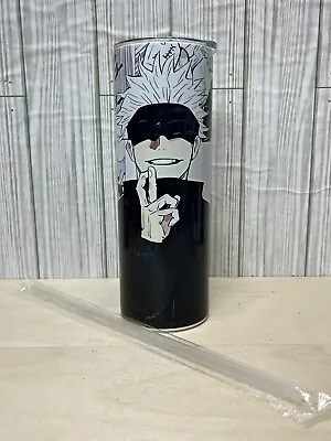 Jujutsu Kaisen  Satoru Gojo JJK Anime Manga Cup Mug Tumbler 20oz W/ Straw • $20