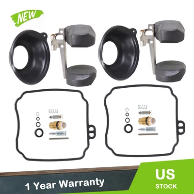 $14.23 • Buy ✅2X Carburetor Repair Kit Rebuild Float Fit For Yamaha XVS650 V-STAR 1998-2015