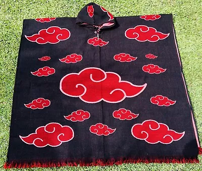 Japanese Anime Akatsuki Alpaca PonchoUnisex One Size. Made In Ecuador • $74