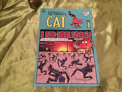 FAT FREDDY'S CAT #1 - Gilbert Shelton - RIP OFF PRESS INC. 1988 EXCELLENT • £11.99