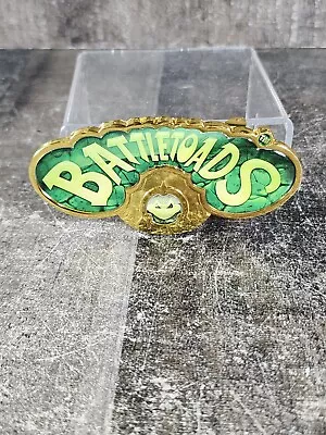  Loot Crate Gaming Exclusive Battletoads Belt Buckle Rare - 2017 • $3