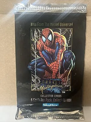 Marvel Masterpieces Series 1 1992 Trading Cards Pack Of 6 • $14.99