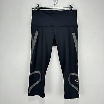 Adidas By Stella McCartney Truepace 3/4 Tights Women Medium Black Primeblue • $48.89