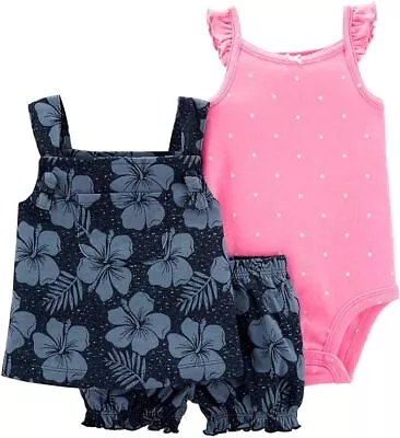 Carter's Baby Girls 3 Piece Outfit/Set  $9.99 & Up • $9.99