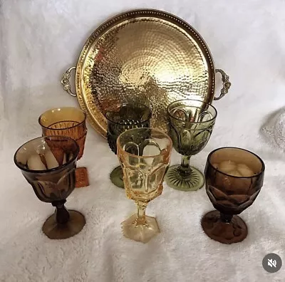 Vintage Eclectic Goblets • $50