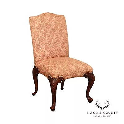 Theodore Alexander Althorp Living History Carved Mahogany Side Chair • $495