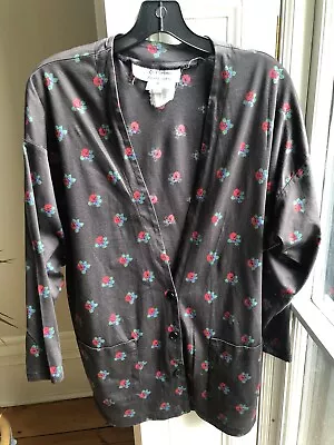 Souleiado La Provence Pierre Deux Cotton Jersey French Pajama Top Sz M / L Bin-E • $49.99