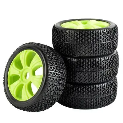 1/8 Rc Buggy Wheels Tires Set For Kyosho Inferno Ve Mp9 Hpi Vorza • $33.50