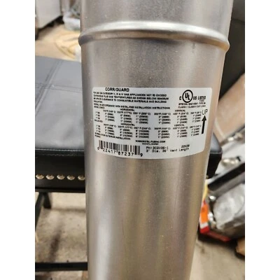 $30 • Buy Rheem 36 In. Vent Length 3 In. X5  In. Concentric Venting Tankless Water Heater