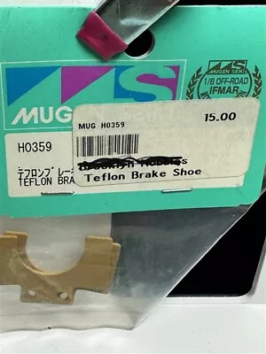 New Closeout Mugen Seiki Mrx4 Car Parts H0359 Teflon Brake Shoe $8.99 • $8.99