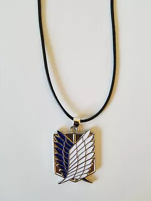 Attack On Titan Wings Of Freedom Shingeki No Kyojin Cosplay Pendant Necklace - C • $19.99