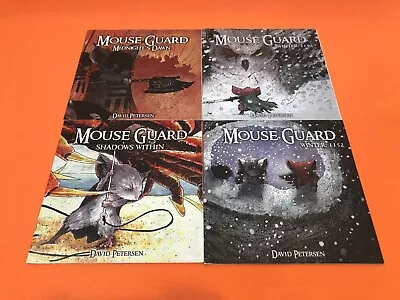 4 Issue Lot Of Mouse Guard - Shadows Within Winter 1152 - Archaia Petersen Vf • $20