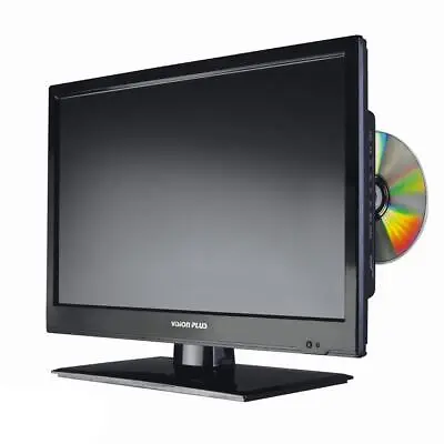 £256.79 • Buy Vision Plus Full HD TV 23.5″ LED Freeview Satellite DVD 12V 230V Caravan VP24TS