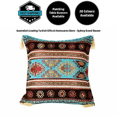 Turkish Cushion Covers Authentic Kilim Aztec Style Pillow Case Quality Guarantee • $29.95