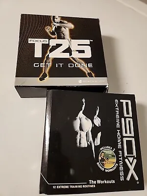 LOT-Beachbody Focus T25 Alpha+Beta/P90X Workout Exercise DVD Extreme Training • $20