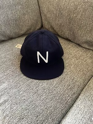 Ebbets Field Flannels Newark Bears Cap Navy  7 1/8 • $55