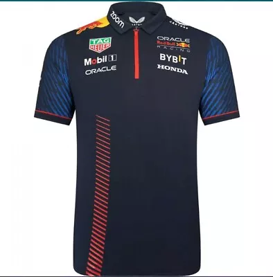 Red Bull Racing F1 Navy Team Polo Shirt 2023 • $70