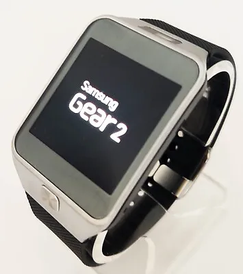 Samsung Watch Gear 2 SmartWatch W. Front Camera - Black And Brown • $79.95