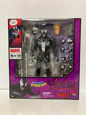 Re-release MEDICOM TOY MAFEX No.088 VENOM COMIC Ver. Figure Spider-Man • $93.99