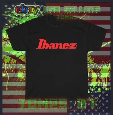 New Ibanez Guitars Company Logo T-Shirt American Logo T-Shirt • $20.88