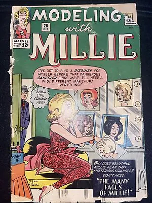Modeling With Millie #28 Marvel 1963 • $4