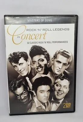 Rock 'n' Roll Legends In Concert (2014 DVD) VGC • £11.27