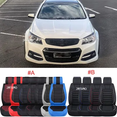PU Leather Car Seat Cover Set 2 Seater Front Cushion For Holden Commodore VE VF • $94.09
