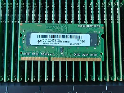 Micron 4GB DDR3L 1600MHz RAM  PC3L-12800S SODIMM Memory 1Rx8 1.35v 204pin • £6.50