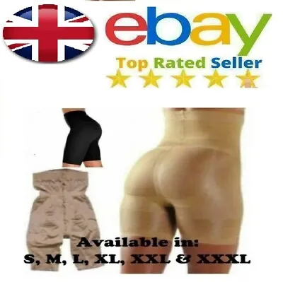 Body Shaper Panties Shorts High Waist Panty Girdle Tummy Thigh Smlxlxxlxxxl • £4.45