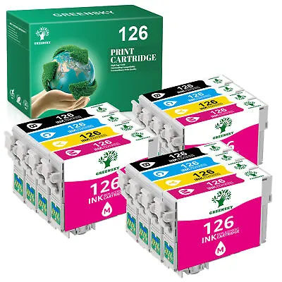 Ink For Epson 126 Workforce 435 520 545 635 845 WF-3520 WF-3530 WF-3540 WF-7010 • $14.95