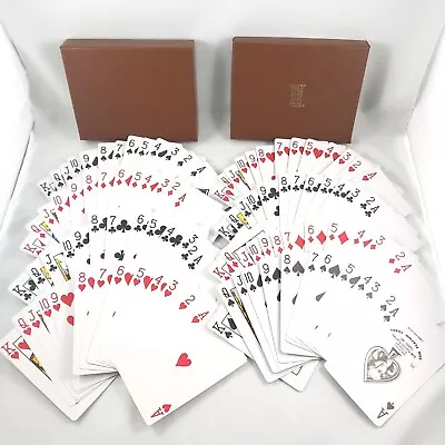 Double Deck KEM Plastic Coated Playing Cards Copyright 1935 in Box - No Jokers • $19.99