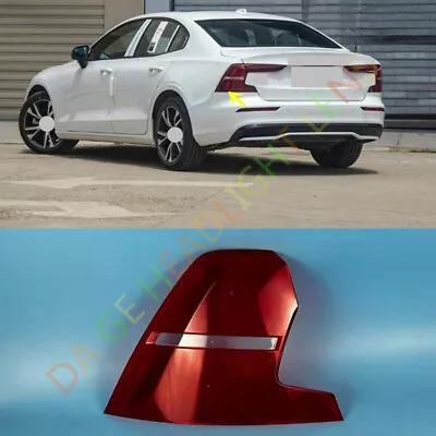 For Volvo S60 2019-2024 Outer Left Side Tail Light Lamp Lens Cover • $154.56