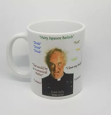 Father Jack Hackett Coffee Mug Irish Ted Tribute Rude Funny Cup Comedy Present A • £9.99