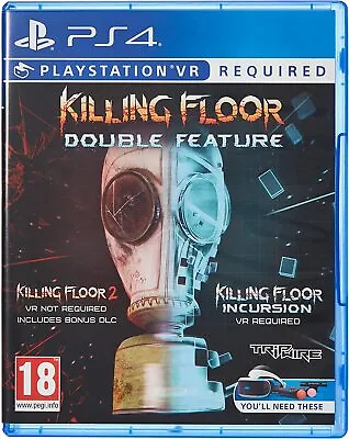 Killing Floor Double Feature VR Sony PS4 Playstation 4 PSVR Horror Shooter Games • $89