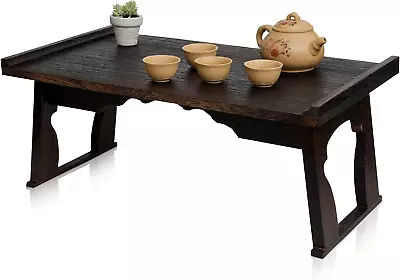 Kiri Altar Table - Premium Japanese Meditation Table & Shrine Stand - Folding Ch • $165.34