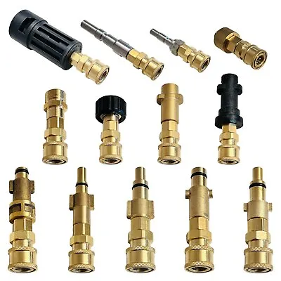 High Pressure Cleaner Adapter 1/4   Quick Connector Jack Female Accessories • £20.25