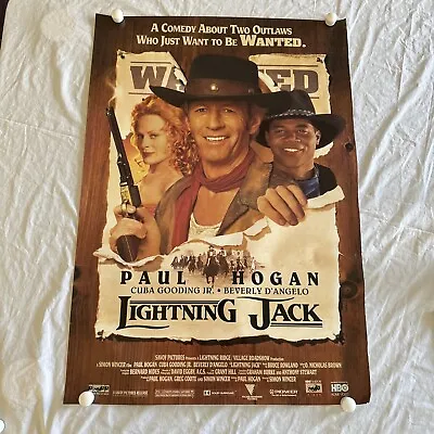 Lightning Jack Movie Poster 27  X 39  One Sheet Rolled • $12.75