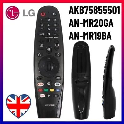 New Smart TV Remote Control Replacement For LG Magic Remote AN-MR18BA AN-MR19BA • £7.99