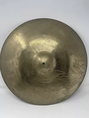 Zildjian 18  K. Istanbul 50's/60s  Intermediate Stamp  Crash/Ride Cymbal - 1239g • $500