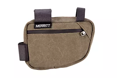 Merritt Corner Pocket MKII Bicycle Frame Bag - MILITARY GREEN (CANVAS) • $45.99