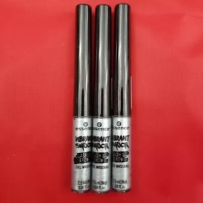 3X Essence Vibrant Shock Lash & Brow Gel Mascara .08 Fl Oz 02 Sparkle On Shimmer • $7.10