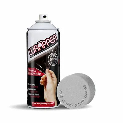 Wrapper Spray Paint Removable Colour Special Glitter Silver • $39.96