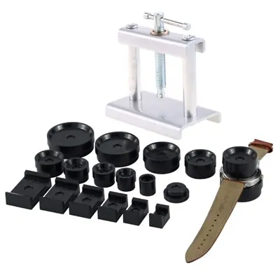 Watch Press Set Watch Back For Case Press & Dies Tool Die For Watch Closi • £17.04