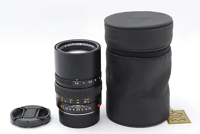 [MINT]  Leica Elmarit M Elmarit-M 90mm F/2.8 Black Late E46 Lens From JAPAN • $949.99