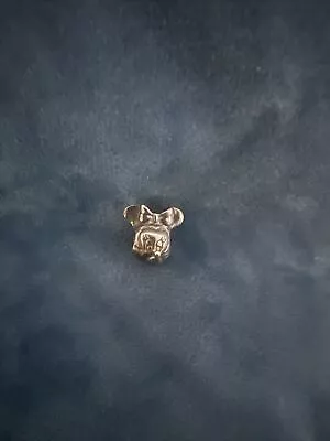 Chamilia DISNEY MINNIE MOUSE HEAD Sterling Silver Bead Retired.  U • $10