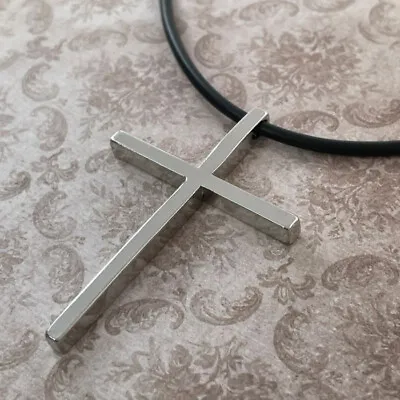 Cross Black Cord Necklace Dark Metal Finish (cc3-gm) NWT • $17.99