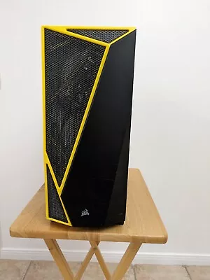 Corsair Carbide Spec-04 Black/Yellow CC-9011108-WW + 4xFans • $40