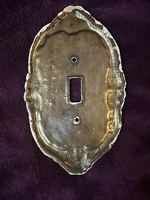 Vintage Ornate Decorative Brass Light Switch Plate Cover • $5.99