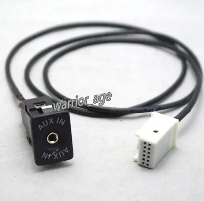 AUX Jack Switch+Cable 16D 035 724 5M0 035 724 For VW Radio RCD510  RCD 510 • $13.53