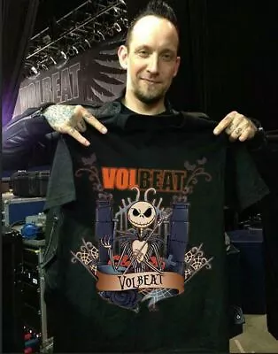 Volbeat Band Short Tee Shirt Mens All Size Cotton Black T-Shirt • $16.99